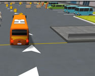 Bus parking 3D 3D auts