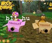 Wood runner online 3D autós játék